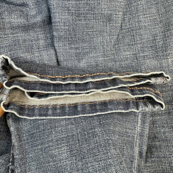 WRANGLER Willow Ultimate Riding Jeans Women’s Sz 11x34 Blue Mid Rise Bootcut - Picture 11 of 12